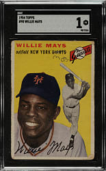 1954 Topps #90 Willie Mays SGC POOR 1