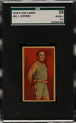 1910 E-UNC Candy James Jeffries SGC GOOD+ 2.5