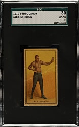 1910 E-UNC Candy Jack Johnson SGC GOOD 30