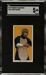 1909-1911 T206 White Border Larry McLean SGC EX 5