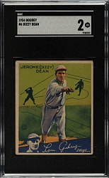 1934 R320 Goudey #6 Dizzy Dean SGC GOOD 2