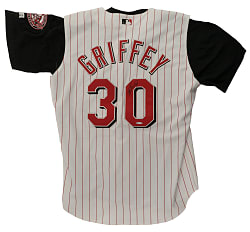 Ken Griffey Jr Signed Cincinnati Reds Jersey - Upper Deck