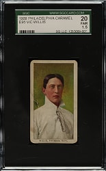 1909 E95 Philadelphia Caramel Vic Willis SGC FAIR 20