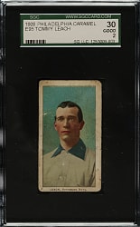 1909 E95 Philadelphia Caramel Tommy Leach SGC GOOD 30