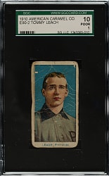 1910 E90-2 American Caramel Tommy Leach SGC POOR 10