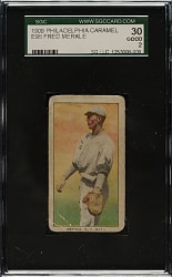 1909 E95 Philadelphia Caramel Fred Merkle SGC GOOD 30