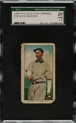 1909 E95 Philadelphia Caramel Nick Maddox SGC FAIR 20