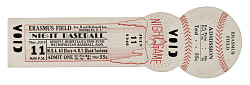 July 11, 1940 New York Black Yankees (vs. MBA All-Stars) Full Ticket