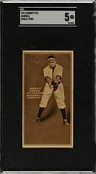 1911 Zeenut PCL Lennius Burrell Small Pose SGC EX 5 - 1 of 1 - Highest Graded!