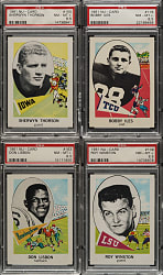 1961 Nu-Card Football PSA-Graded Collection (17)
