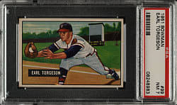 1951 Bowman #99 Earl Torgeson PSA NM 7