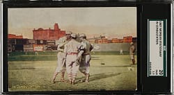 1907 PC778 Morgan Stationery "Red Belts" Postcard In Consultation SGC FAIR 20