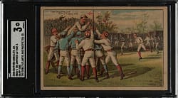 1888 H804-3 Bufford Sons The Umpires Lot SGC VG 3