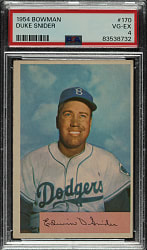 1954 Bowman #170 Duke Snider PSA VG-EX 4