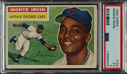 1956 Topps #194 Monte Irvin PSA EX 5
