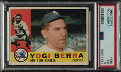 1960 Topps #480 Yogi Berra PSA EX 5