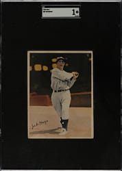 1936 R312 National Chicle Premium Joe DiMaggio Rookie SGC POOR 1