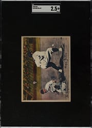 1936 R312 National Chicle Premium Pie Traynor/Augie Galan SGC GOOD+ 2.5