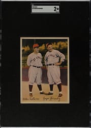 1936 R312 National Chicle Premium Allen Sothoron/Roger Hornsby SGC GOOD 2