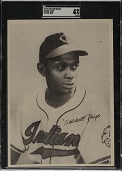 1948 Cleveland Indians Picture Pack Satchel Paige Rookie SGC VG/EX 4