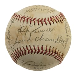 Baseball Greats Multi-Signed Baseball (22 Signatures) - PSA/DNA