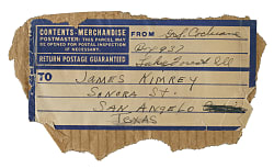 Mickey Cochrane Signed Envelope