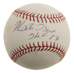 Monte Irvin Single-Signed Baseball with "HOF 73" Inscription PSA/DNA GEM MINT 10