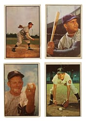1953 Bowman Color Collection (50) Including Feller, Campanella, and Ford