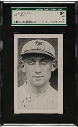 1922 W575-2 Art Nehf SGC NM 84