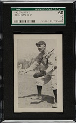 1922 W575-2 John Bassler SGC EX 60