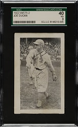 1922 W575-2 Joe Dugan SGC VG 40