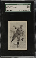 1922 W503 #60 Bill Pertica SGC FAIR 20