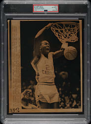1984 Michael Jordan Associated Press AP Laser Photograph PSA/DNA Type III