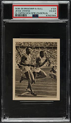 1936-1938 Braemer & Gull Olympischen Spielen/Berlin #109 Jesse Owens PSA VG-EX 4
