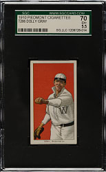 1909-1911 T206 White Border Dolly Gray SGC EX+ 70