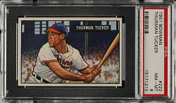 1951 Bowman #222 Thurman Tucker PSA NM-MT 8