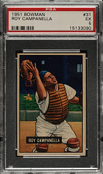 1951 Bowman #31 Roy Campanella PSA EX 5