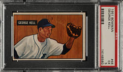 1951 Bowman #46 George Kell PSA EX 5