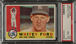 1960 Topps #35 Whitey Ford PSA NM-MT 8