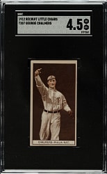 1912 T207 Brown Background George Chalmers SGC VG/EX+ 4.5