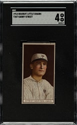 1912 T207 Brown Background Gabby Street SGC VG/EX 4