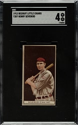 1912 T207 Brown Background Henry Severoid SGC VG/EX 4
