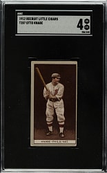 1912 T207 Brown Background Otto Knabe SGC VG/EX 4