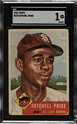 1953 Topps #220 Satchel Paige SGC POOR 1