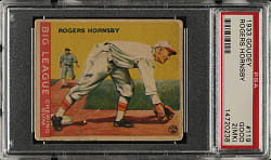 1933 R319 Goudey #119 Rogers Hornsby PSA GOOD 2 (MK)