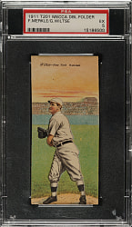 1911 T201 Mecca Double Folder Wiltse/Merkle PSA EX 5