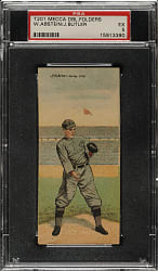 1911 T201 Mecca Double Folders Abstein/Butler PSA EX 5