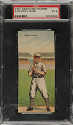 1911 T201 Mecca Double Folder Foster/Ward PSA EX 5