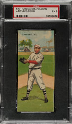 1911 T201 Mecca Double Folders Titus/Dooin PSA EX 5