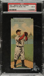 1911 T201 Mecca Double Folder Barrett/McGlynn PSA VG 3